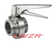 Sanitary Threaded Butterfly Valve